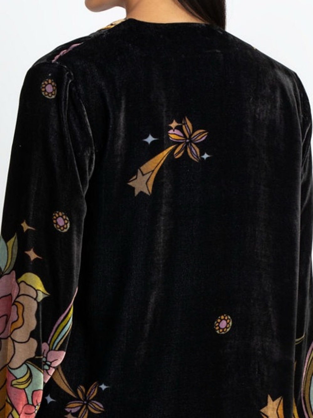 Johnny Was Andy Velvet Kimono Jacket NWT - Picture 11 of 14
